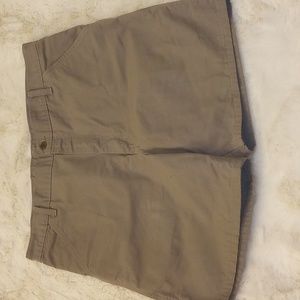 Men's Carhartt dark khaki shorts